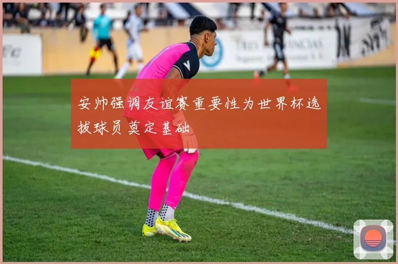 安帅强调友谊赛重要性为世界杯选拔球员奠定基础